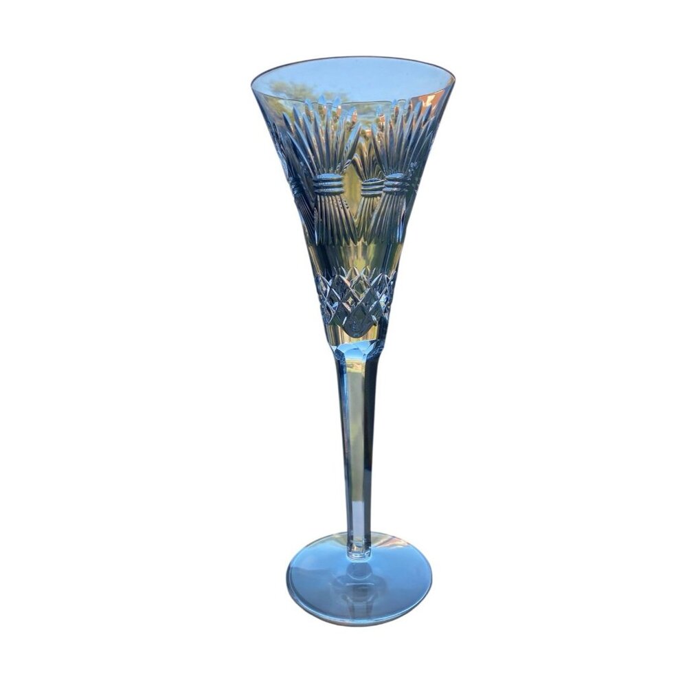 Single Waterford Crystal Millennium PROSPERITY Toasting Flute Champagne Glass
